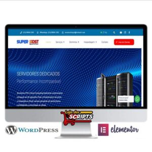 Site Para Hosting - COD-1010 - atualizado 2023