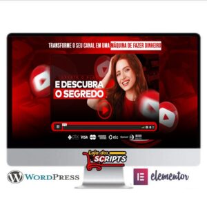 Landing Page Curso Youtuber - COD-9306