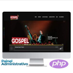 Site para Rádio Online em PHP - COD-1250