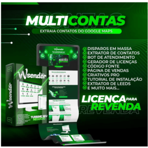 WaSender 3.3 Com Direto de Revenda + Video Tutorial