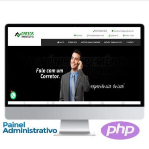 Site Imobiliárias e Corretores - COD-1459