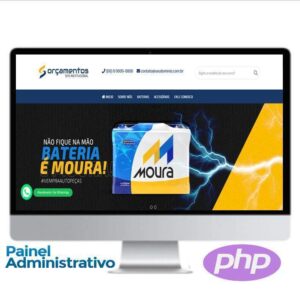 Site Para loja de Baterias - COD-6327