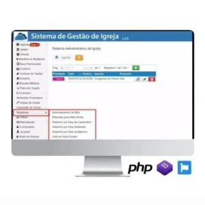 Gestão Script Para Administração De Igrejas Em Php