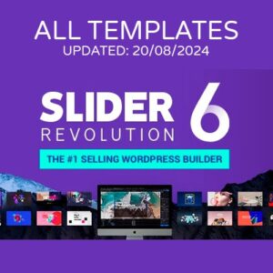 Slider Revolution 6.7.18 WordPress Plugin + Sliders Premium + Addons